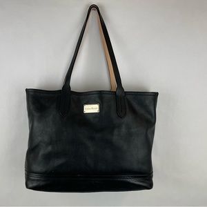 EUC Cole Haan Black Leather Shoulder Tote Handbag